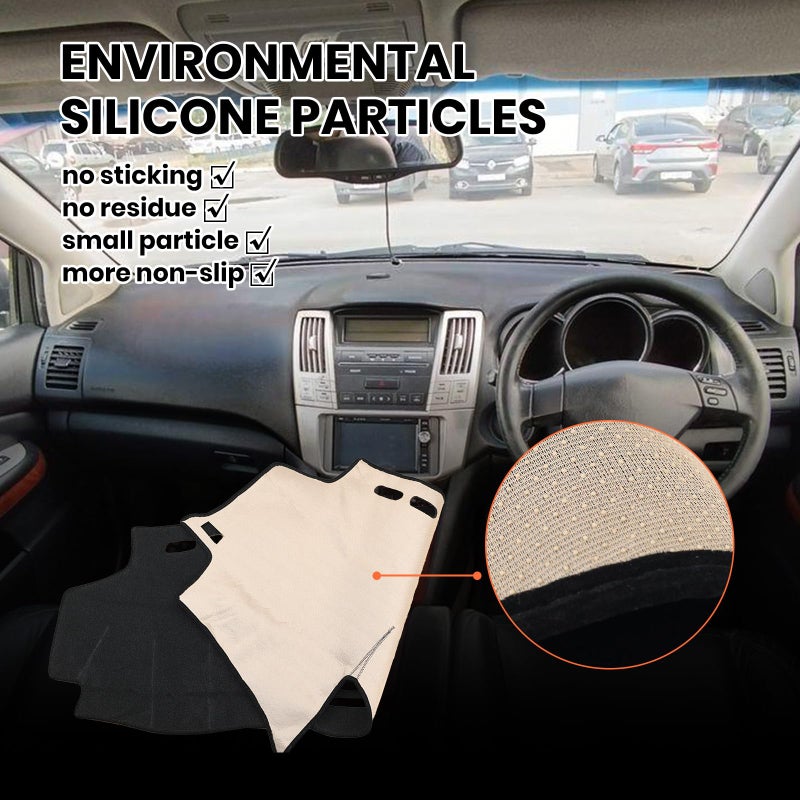 Clidr Car Dashboard Cover for 2004-2006 Lexus RX330, 2007-2009 RX350, 2006-2008 RX400h Silicone Non-Slip Dash Mat Anti-UV Carpet (Black Edge) - Image 3